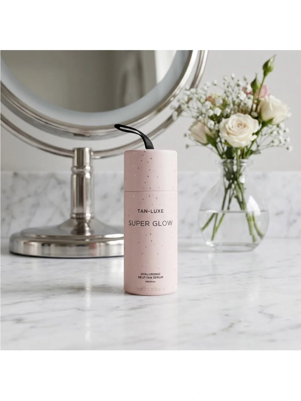Tan-Luxe Super Glow Hyaluronic Self Tan Serum 10ml Travel NIB